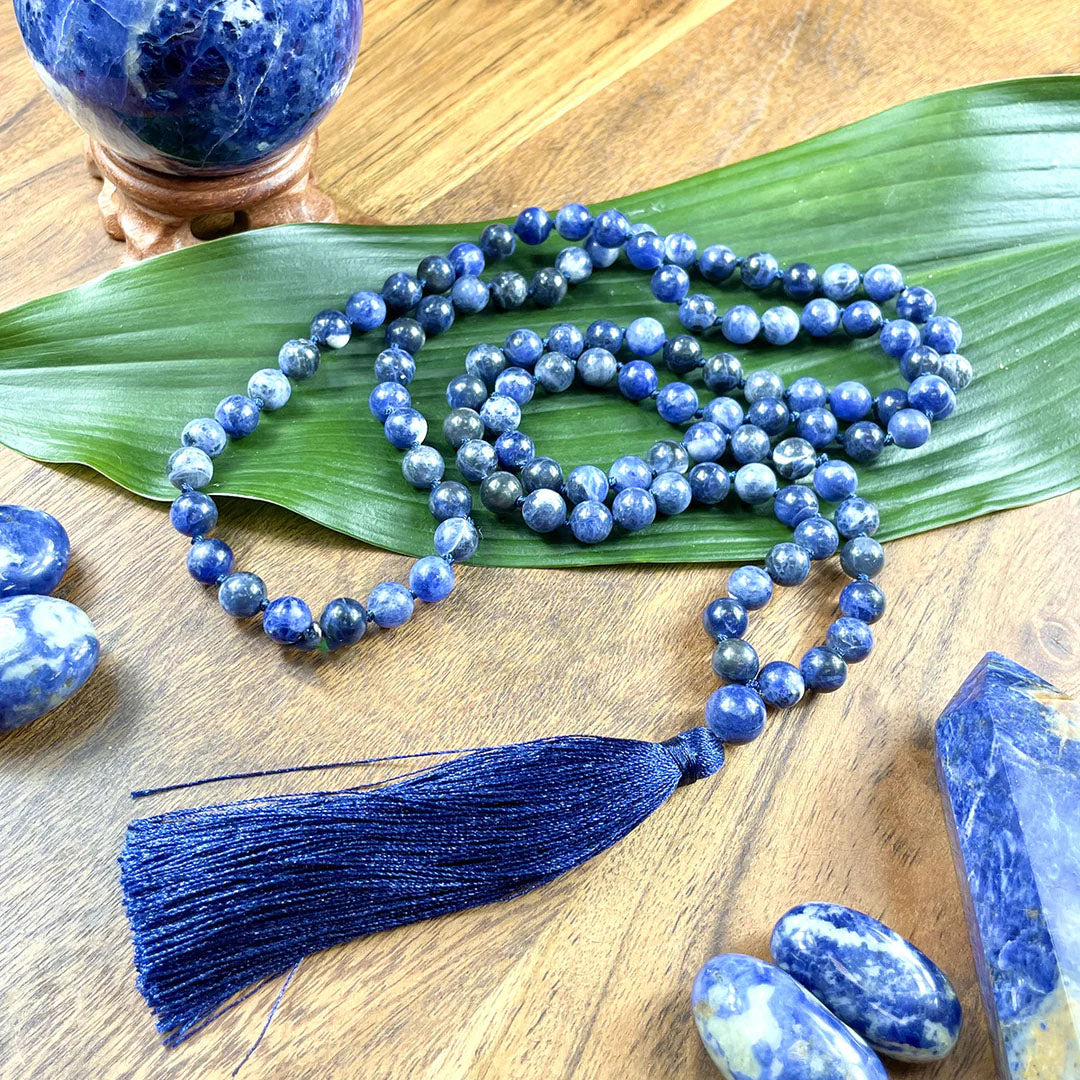LAPIS LAZULI MALA
