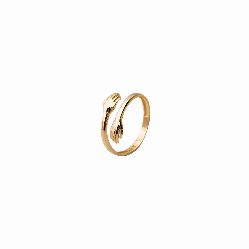 HOLDING HAND RING
