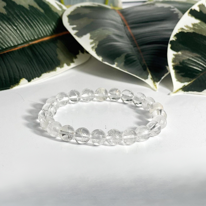 CLEAR QUARTZ BRACELET (मेष राशि )