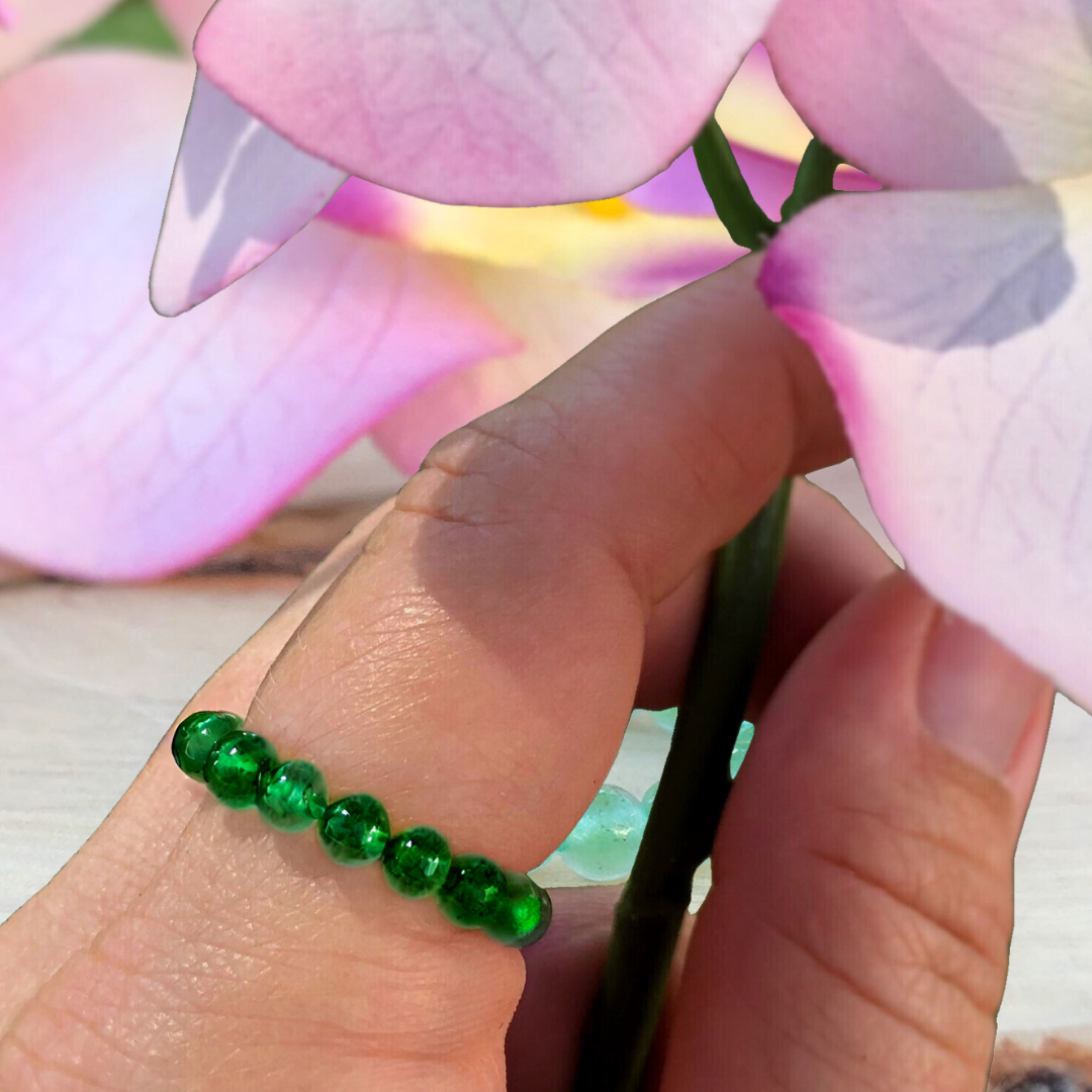 GREEN JADE RING