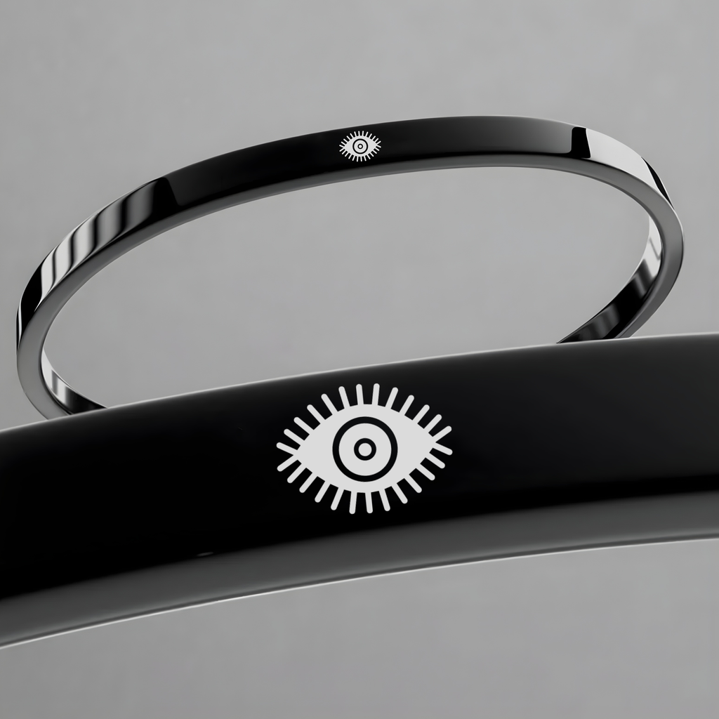 Evil Eye Protector Cuff Bracelet