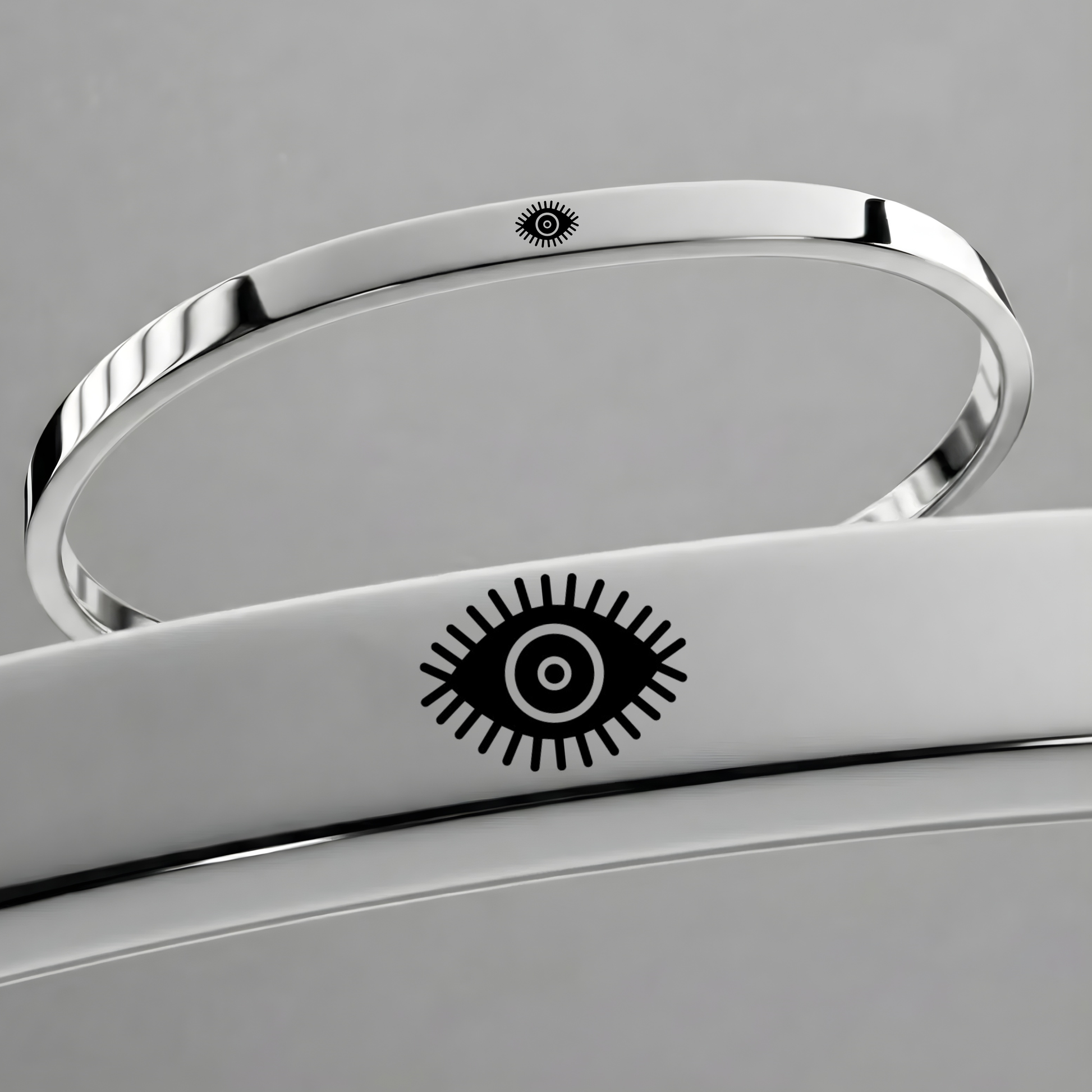 Evil Eye Protector Cuff Bracelet