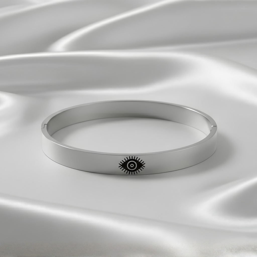 Evil Eye Protector Snap Bracelet