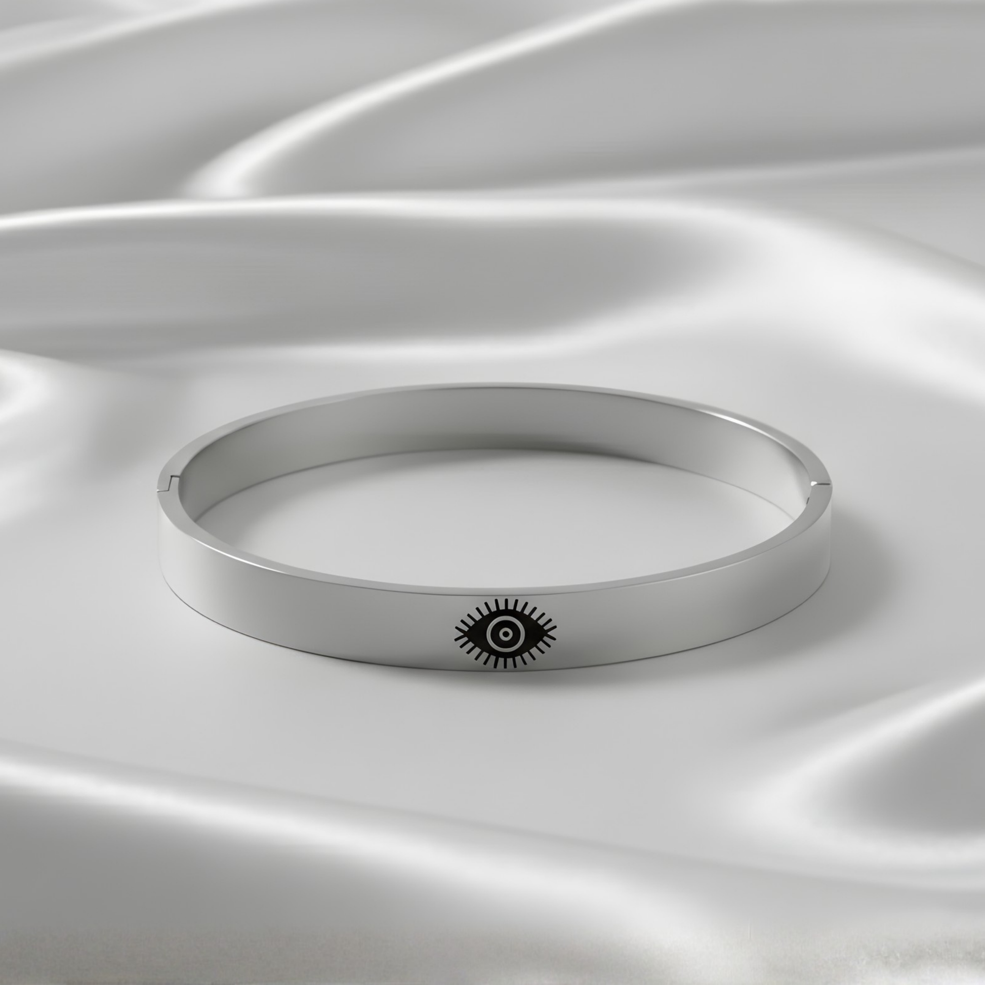 Evil Eye Protector Snap Bracelet