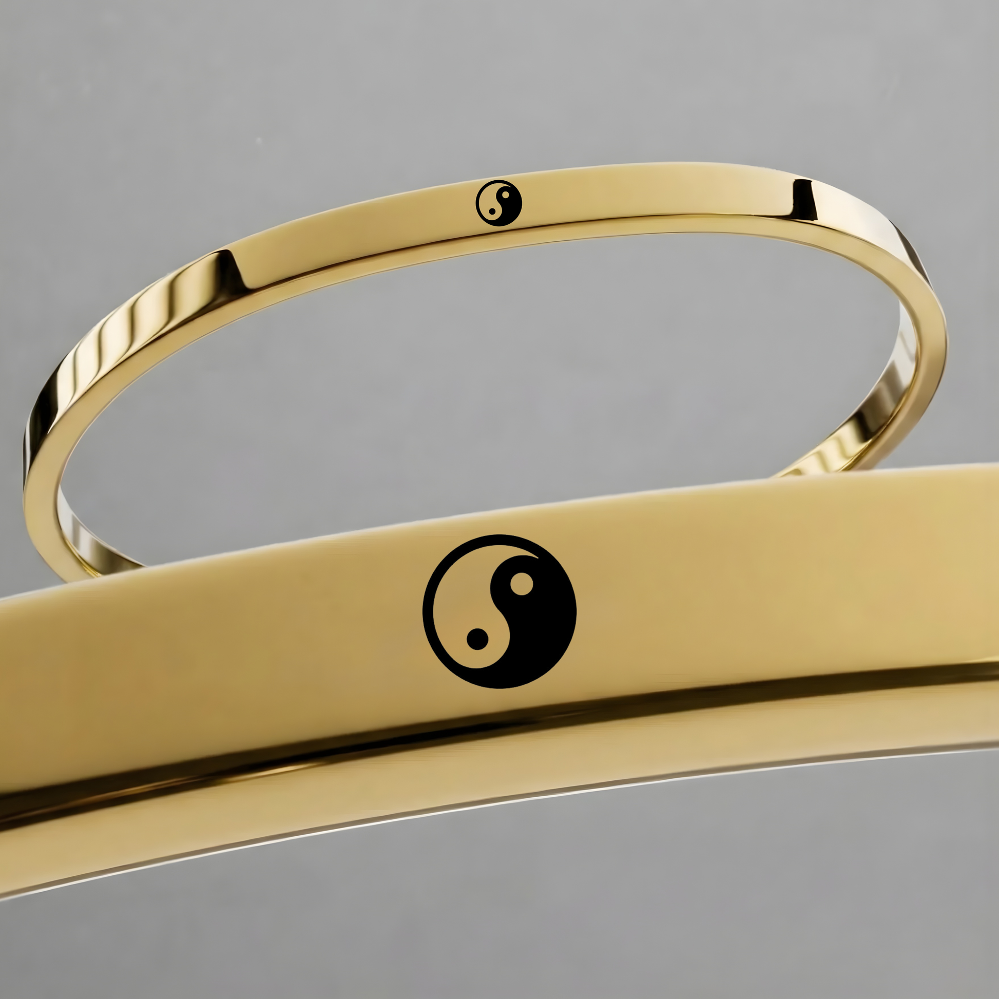 Ying Yang Cuff Bracelet
