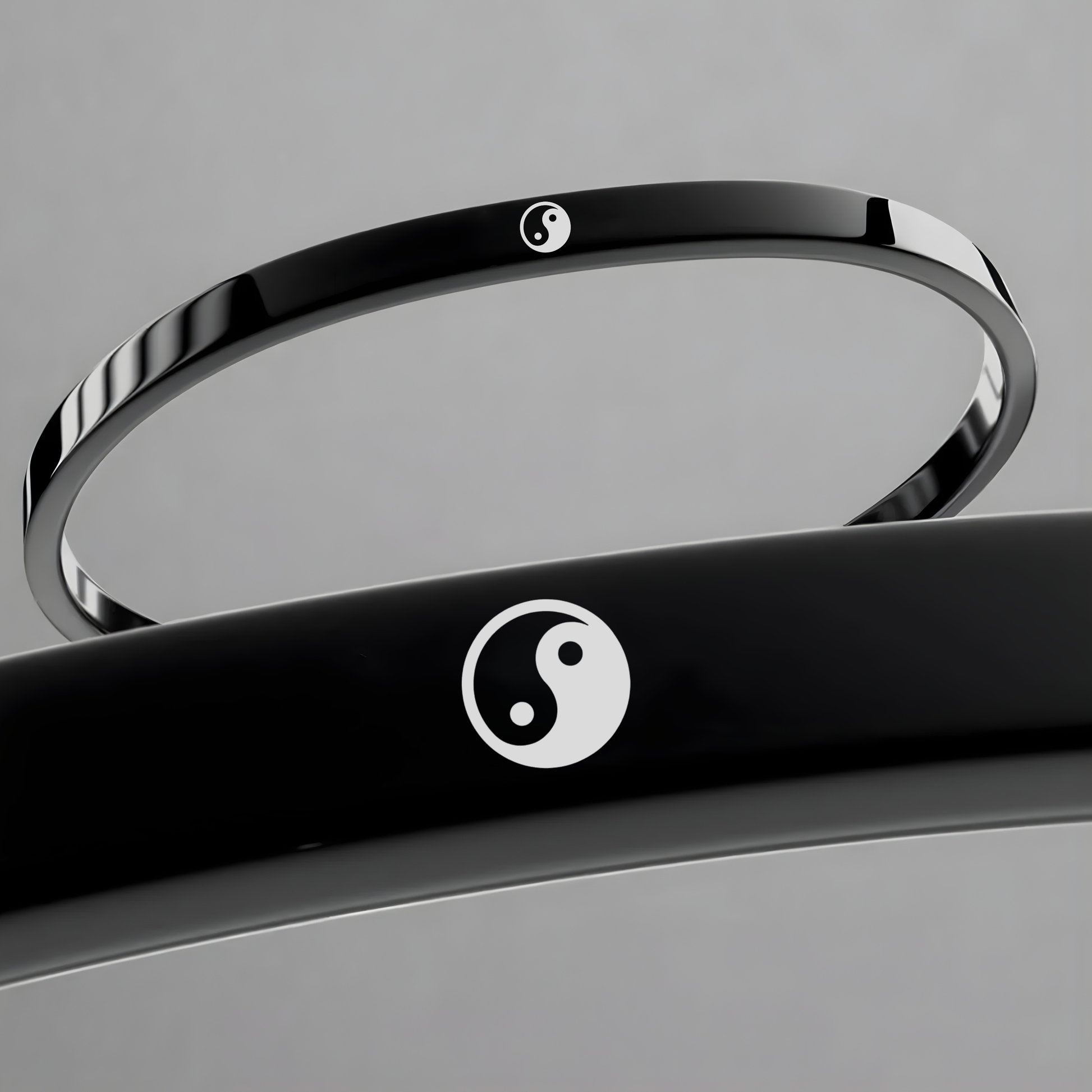 Ying Yang Cuff Bracelet