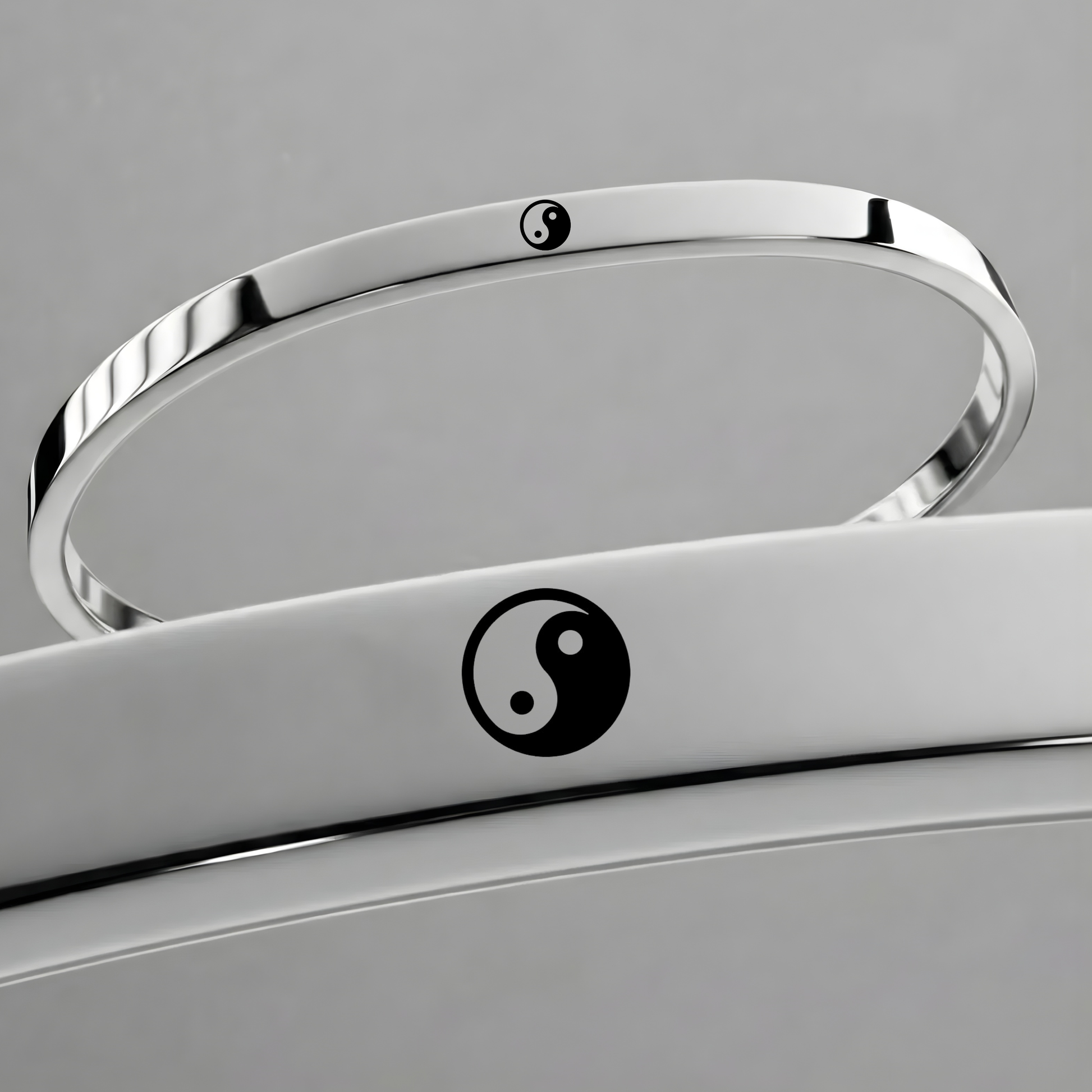 Ying Yang Cuff Bracelet