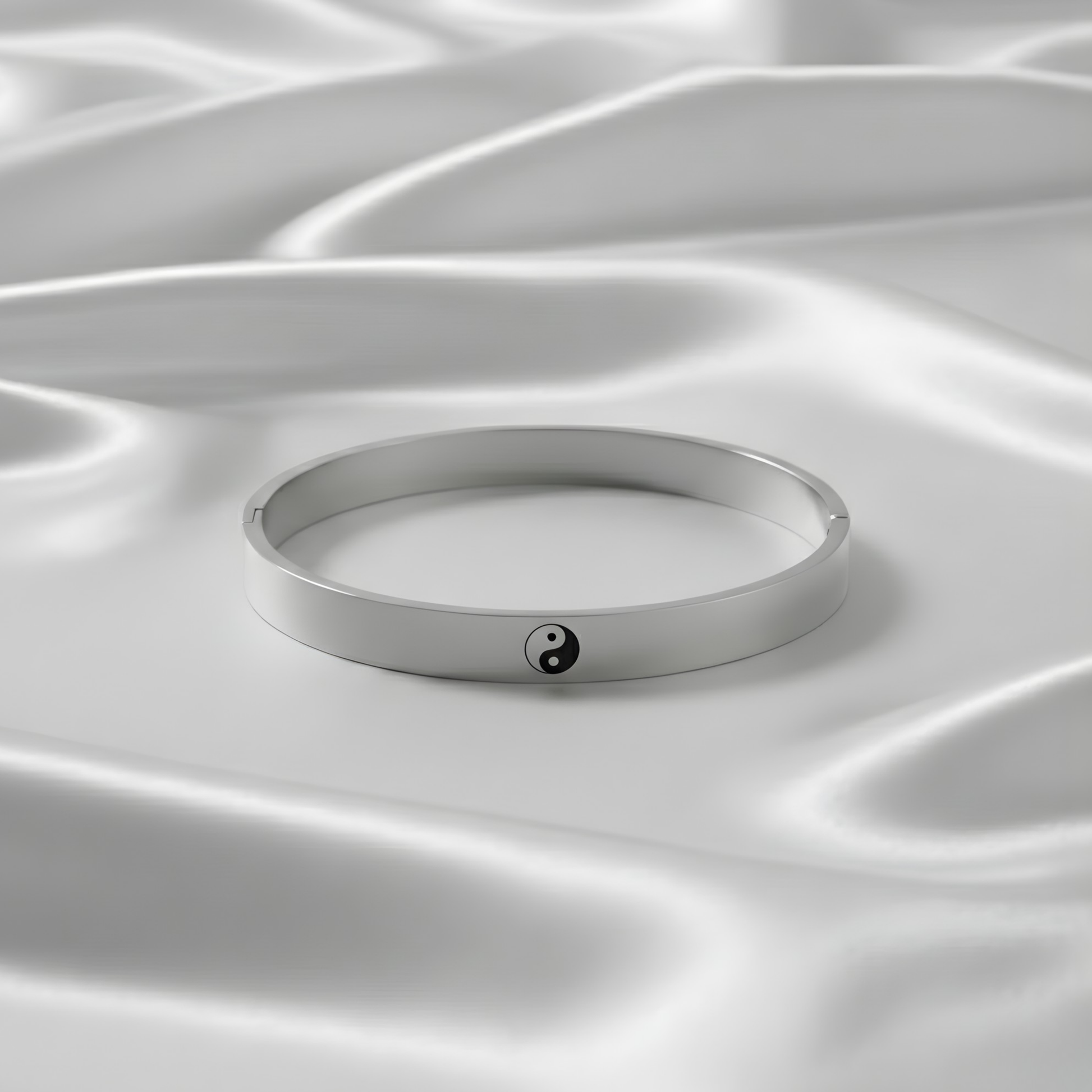 Ying Yang Snap Bracelet