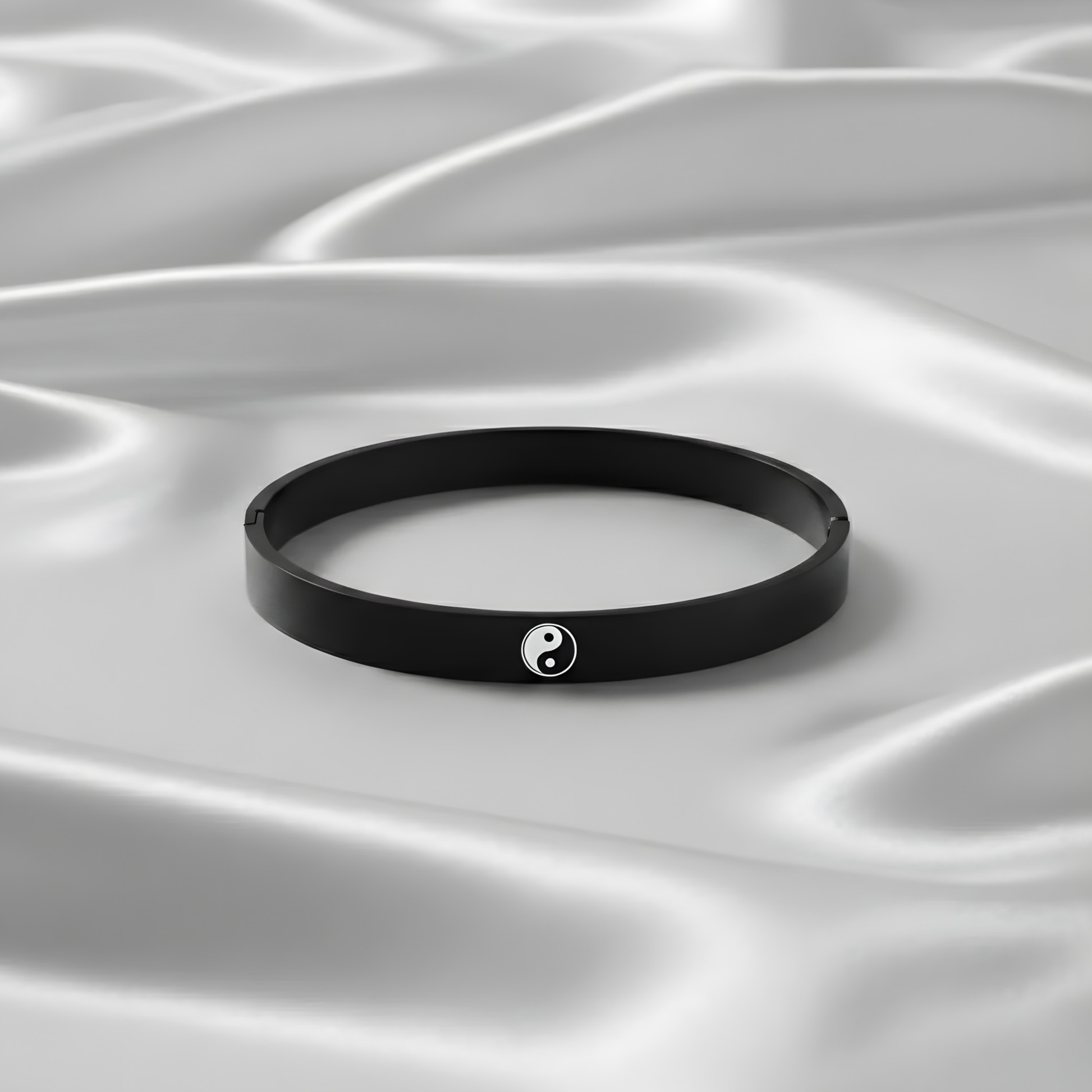 Ying Yang Snap Bracelet