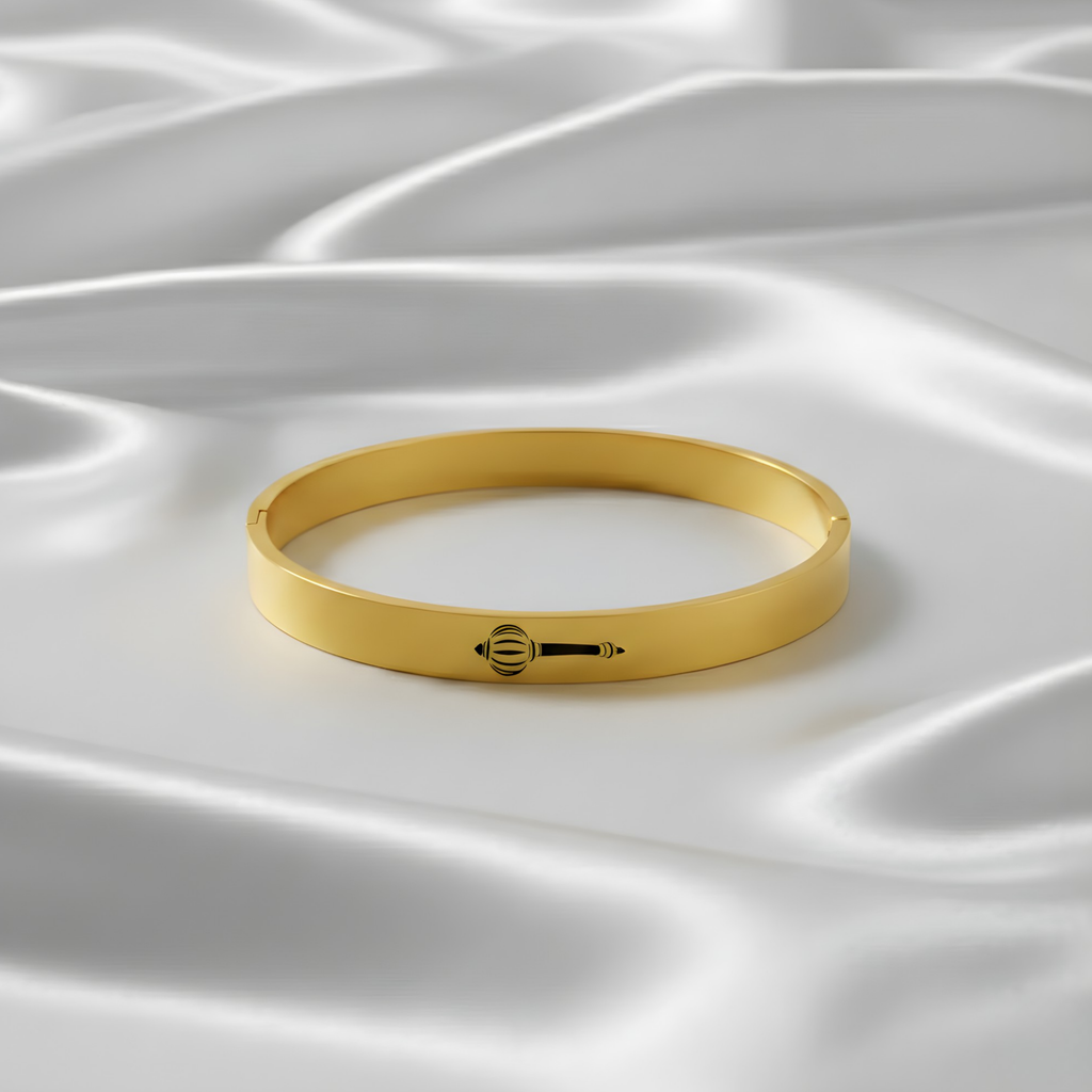 Hanuman Gada Snap Bracelet