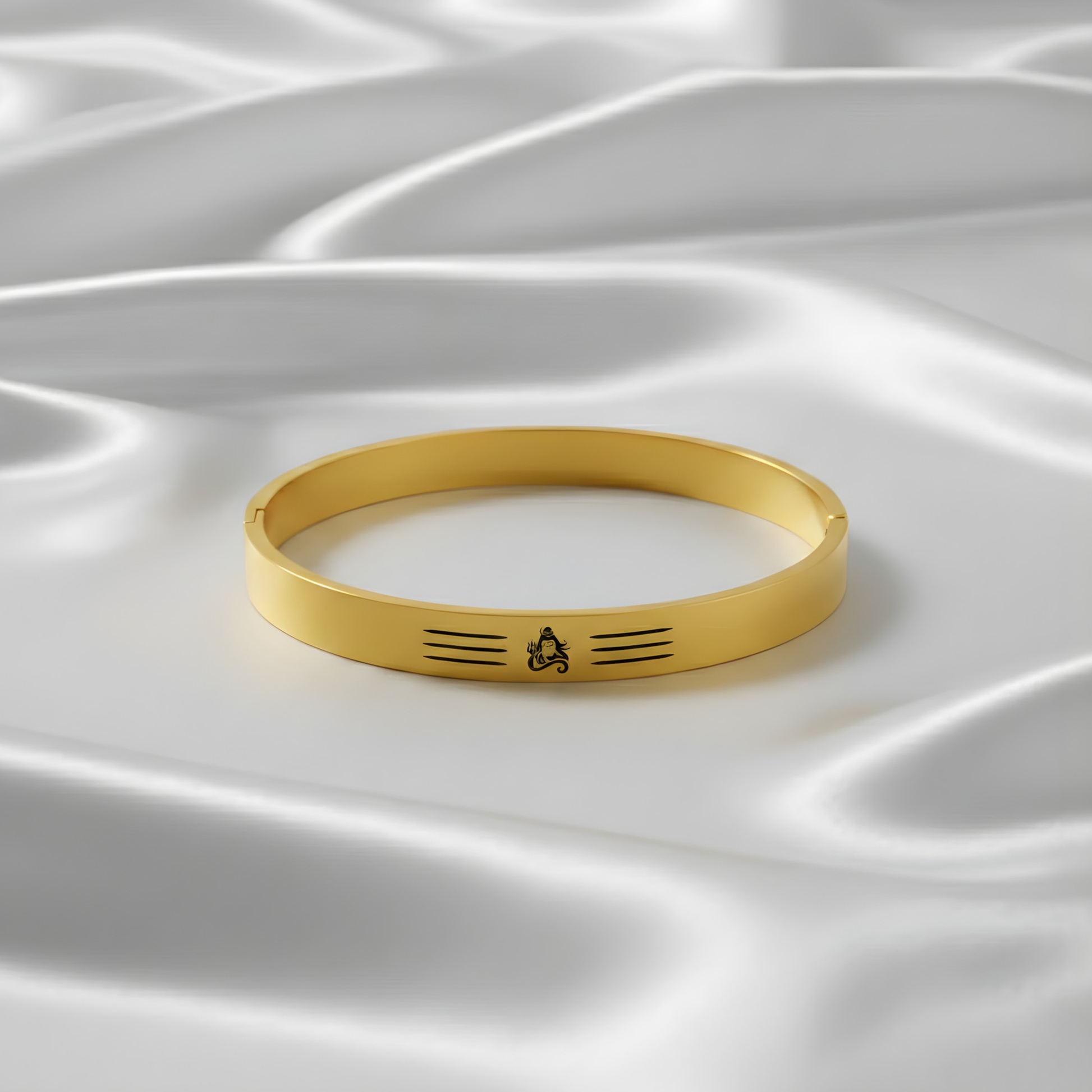 Lord Shiva Snap Bracelet
