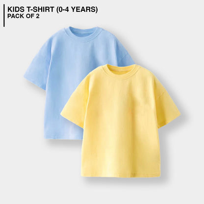 Baby T-Shirt (0-4 Years) - Pack of 2