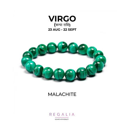 MALACHITE BRACELET (कन्या राशि)