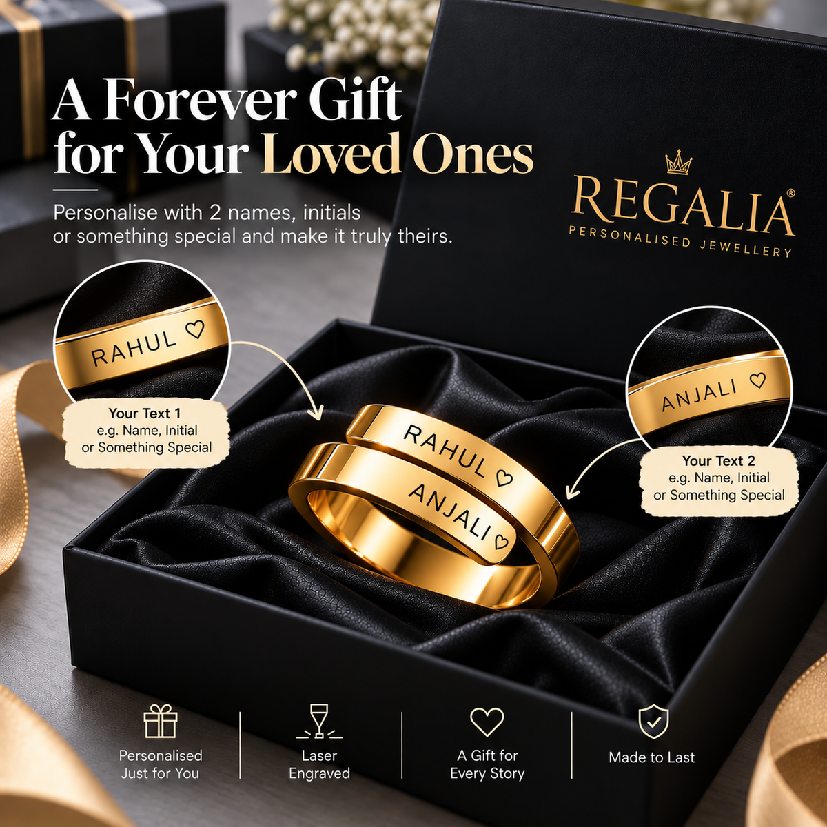 CUSTOMIZED RING - A SPECIAL JEWELRY GIFT