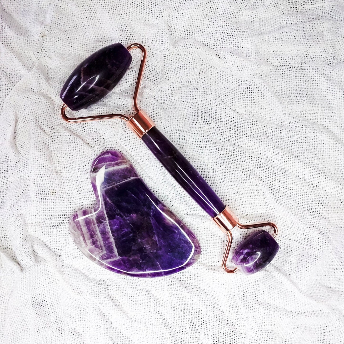 AMETHYST FACIAL ROLLER