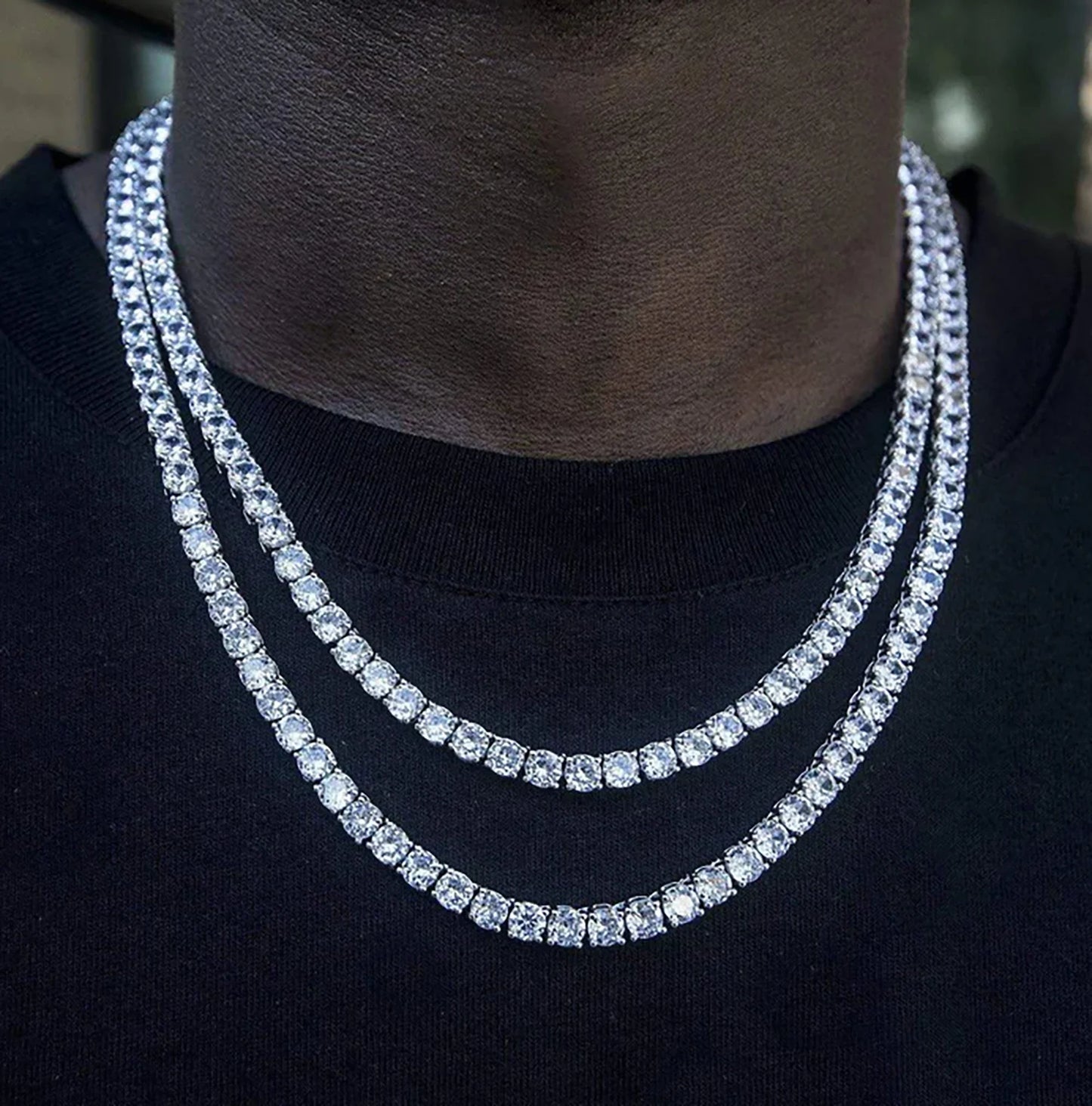 TENNIS ICED OUT CHAIN