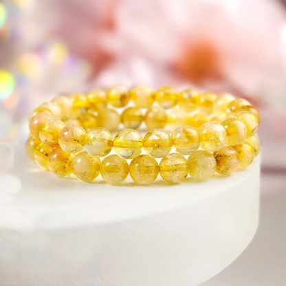 YELLOW CITRINE BRACELET (मिथुन राशि)